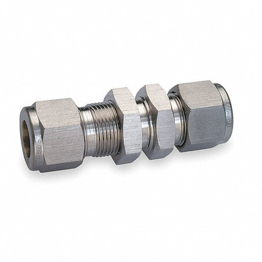 Compression Bulkhead Fitting - 3/8"