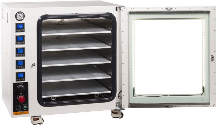 250C UL Certified 7.5 CF Vacuum Oven w/ 5 Shelves & SST Tubing