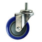 4" Threaded Stem Swivel Caster - Polyurethane Tread - 1/2" Stem