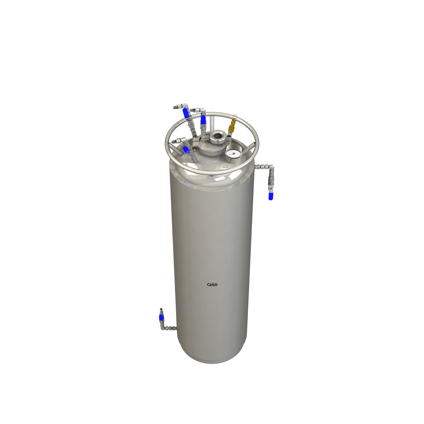 Jacketed Solvent Tank - 100lb