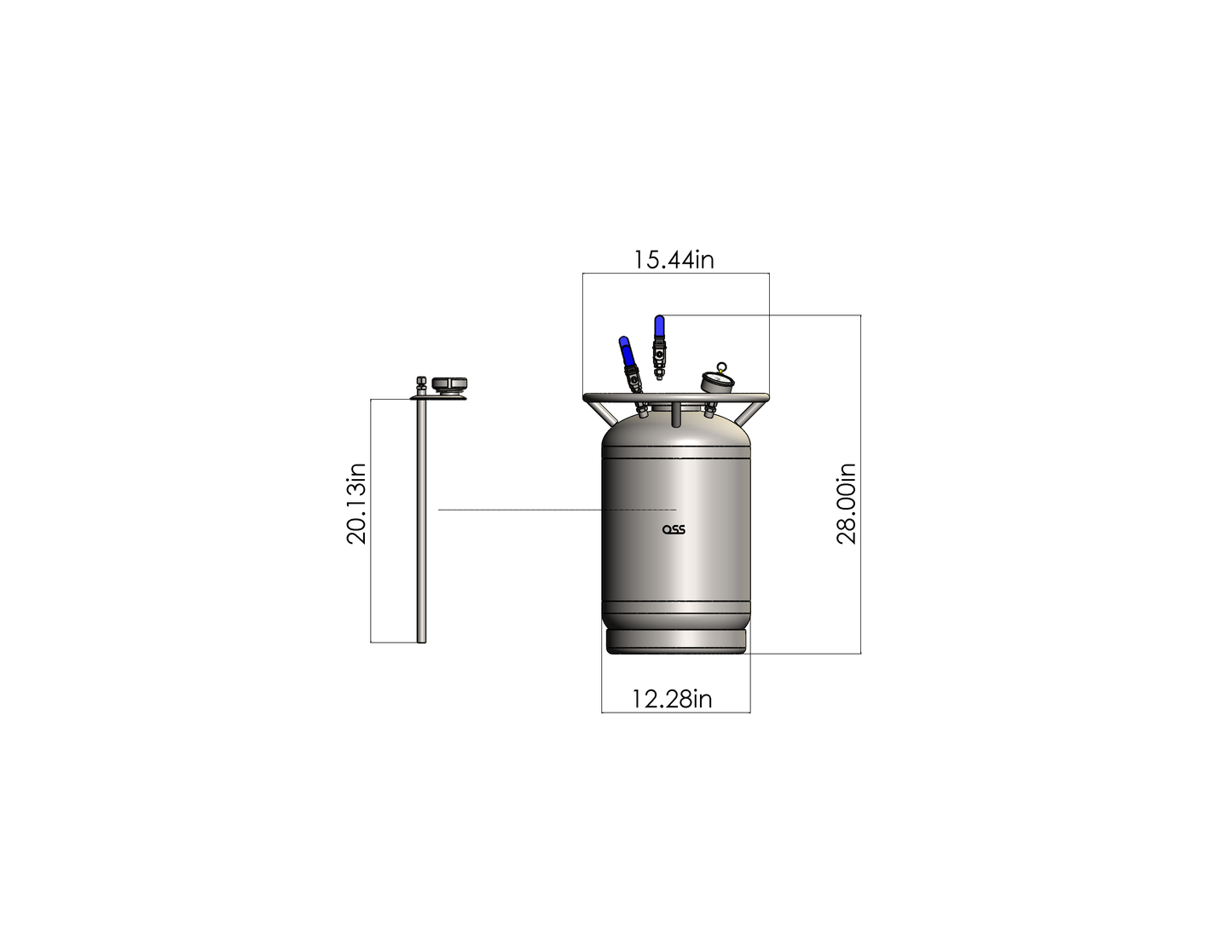 Solvent Tank - 25lb