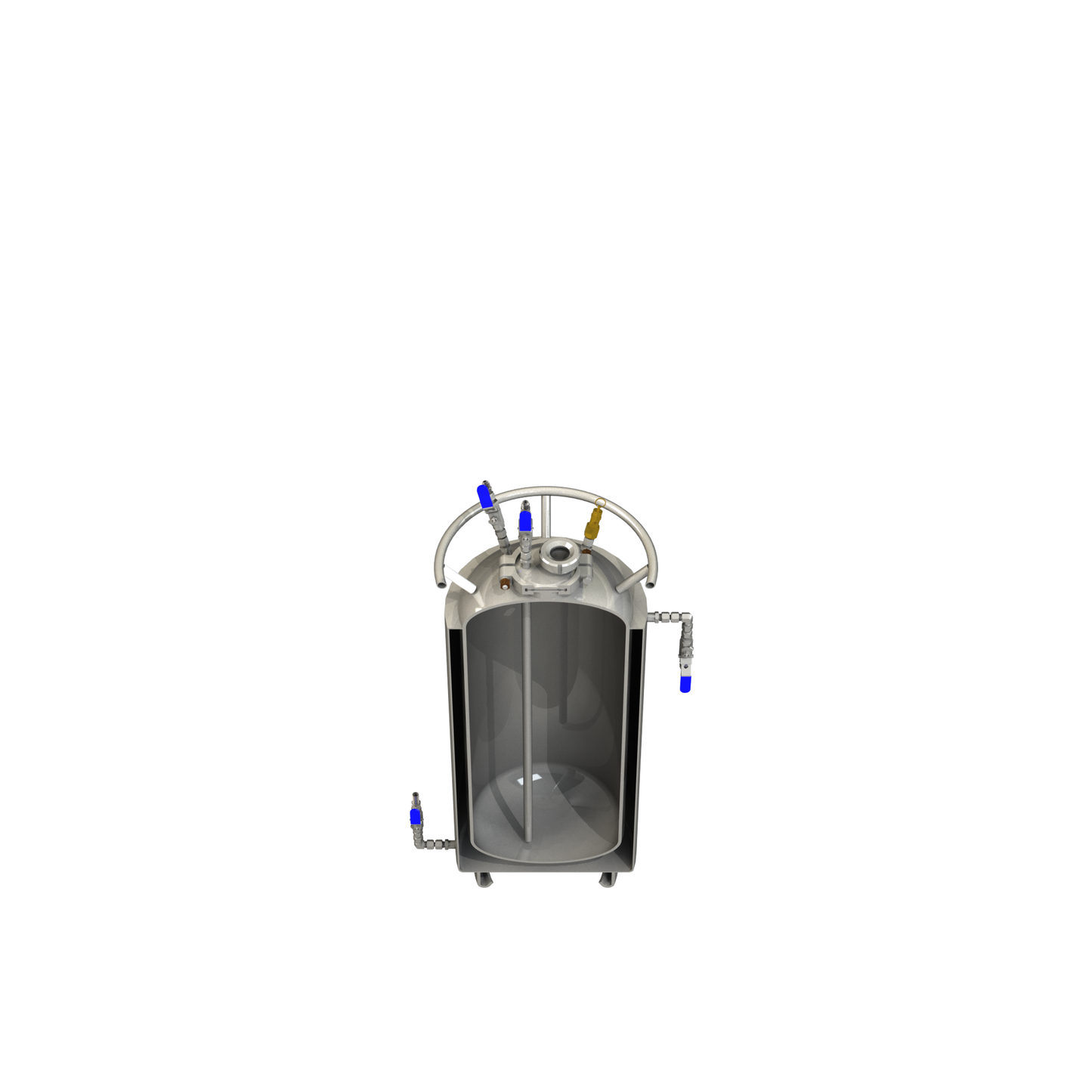 Jacketed Solvent Tank - 50lb