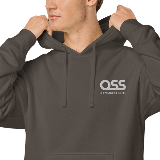 OSS Unisex pigment dyed hoodie